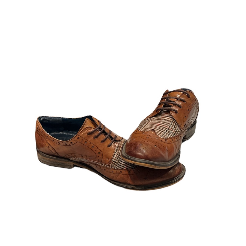 Vintage Foundry men brown shoes - Picture 6 of 8